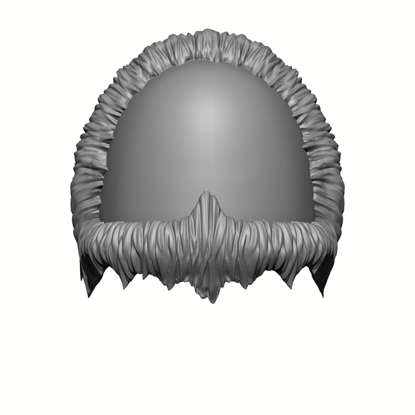 Space Marine Viking Shoulder Pad MKIV with Fur Trim for McFarlane Toys Battle Brother Action Figures