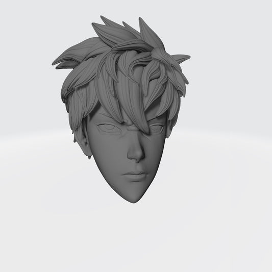 Sung Jin-woo Solo Leveling Inspired Head Swap for 6-inch Scale S.H.Figuarts Action Figures