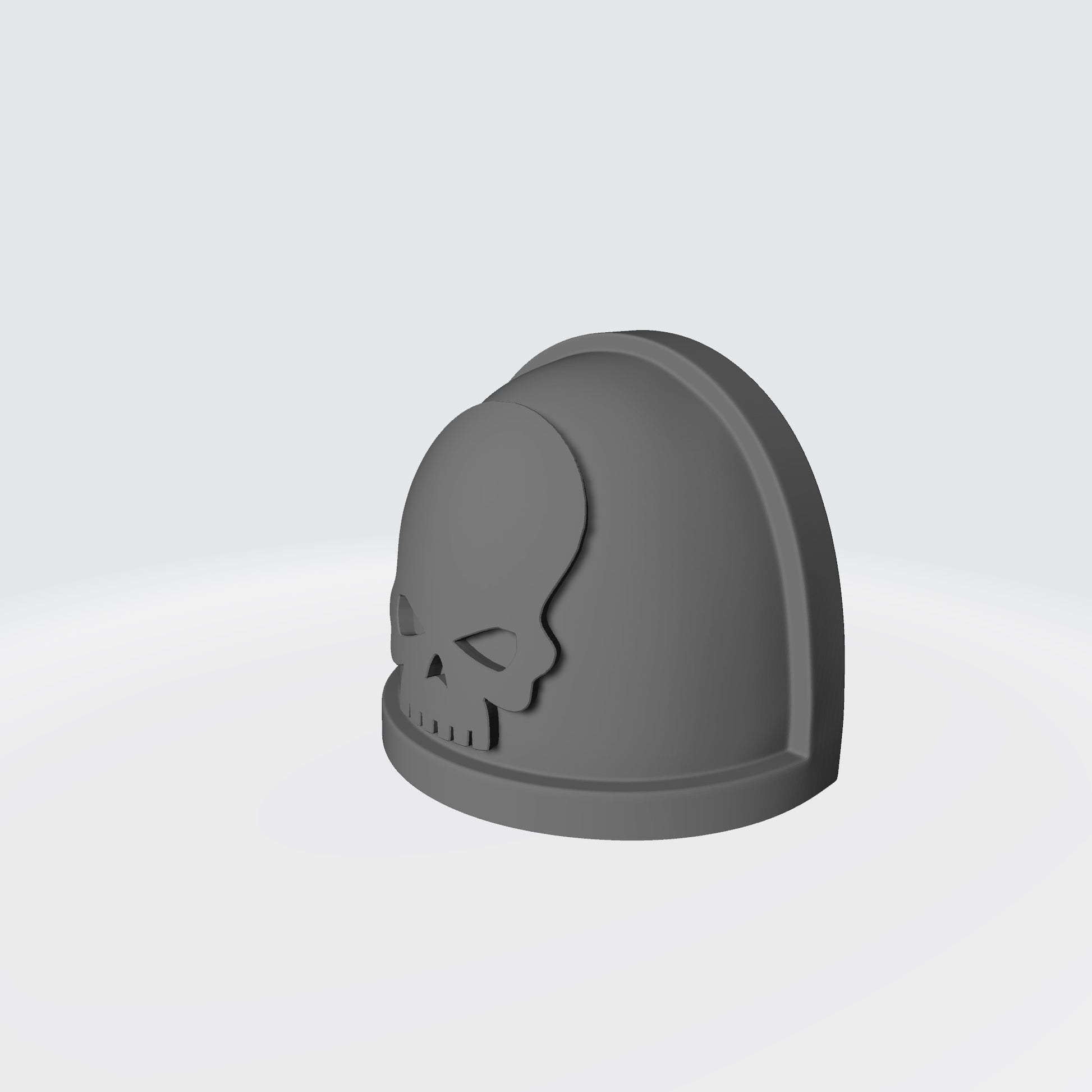 Mortifactors Space Marine Command Skull MKIV Shoulder Pad Squad Marking for McFarlane Toys Action Figures