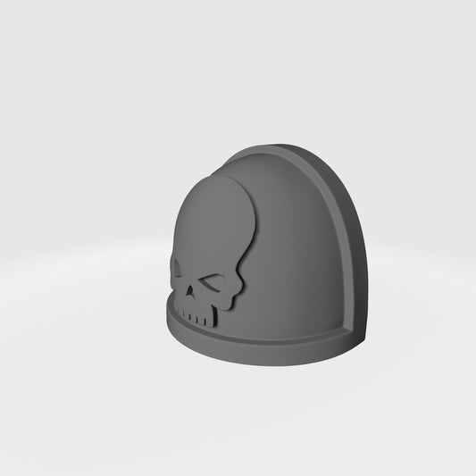 Mortifactors Space Marine Command Skull MKIV Shoulder Pad Squad Marking for McFarlane Toys Action Figures