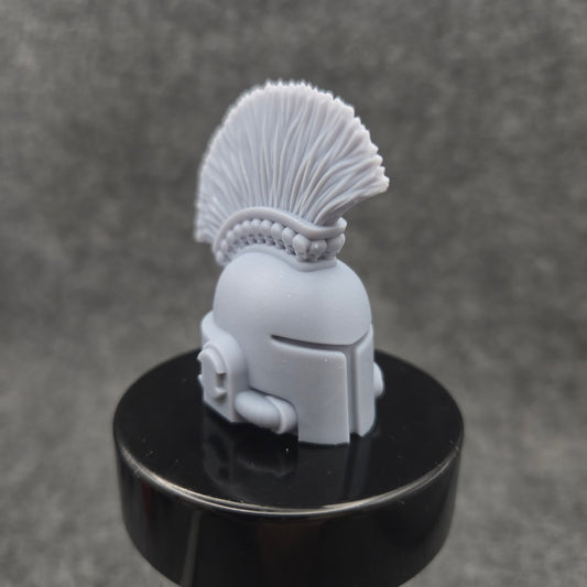Warborn Type 7 Mohawk Skull Helmet compatible with McFarlane Toys 7-inch 1:12 scale armored action figures custom resin helmet