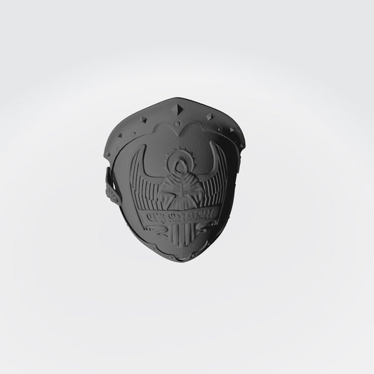 Angels Grimm Warrior Order The First Lion Left Shoulder Pad compatible with McFarlane Toys 7-inch armored action figures custom resin pauldron