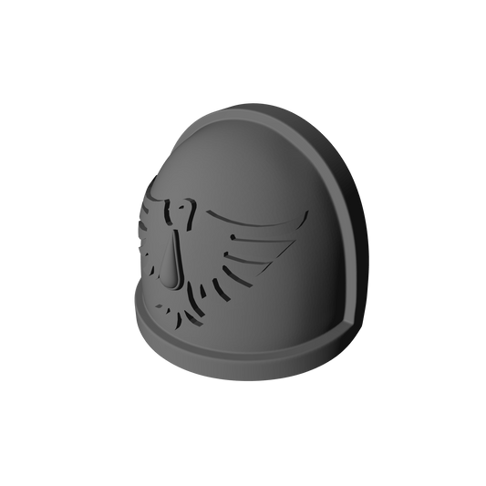 Blood Birds Warrior Order Type 4 V1 shoulder pauldron compatible with McFarlane Toys 1:12 scale armored action figures custom resin armor