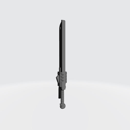 Warrior Order Roto Sword 130mm compatible with McFarlane Toys 7-inch armored action figures