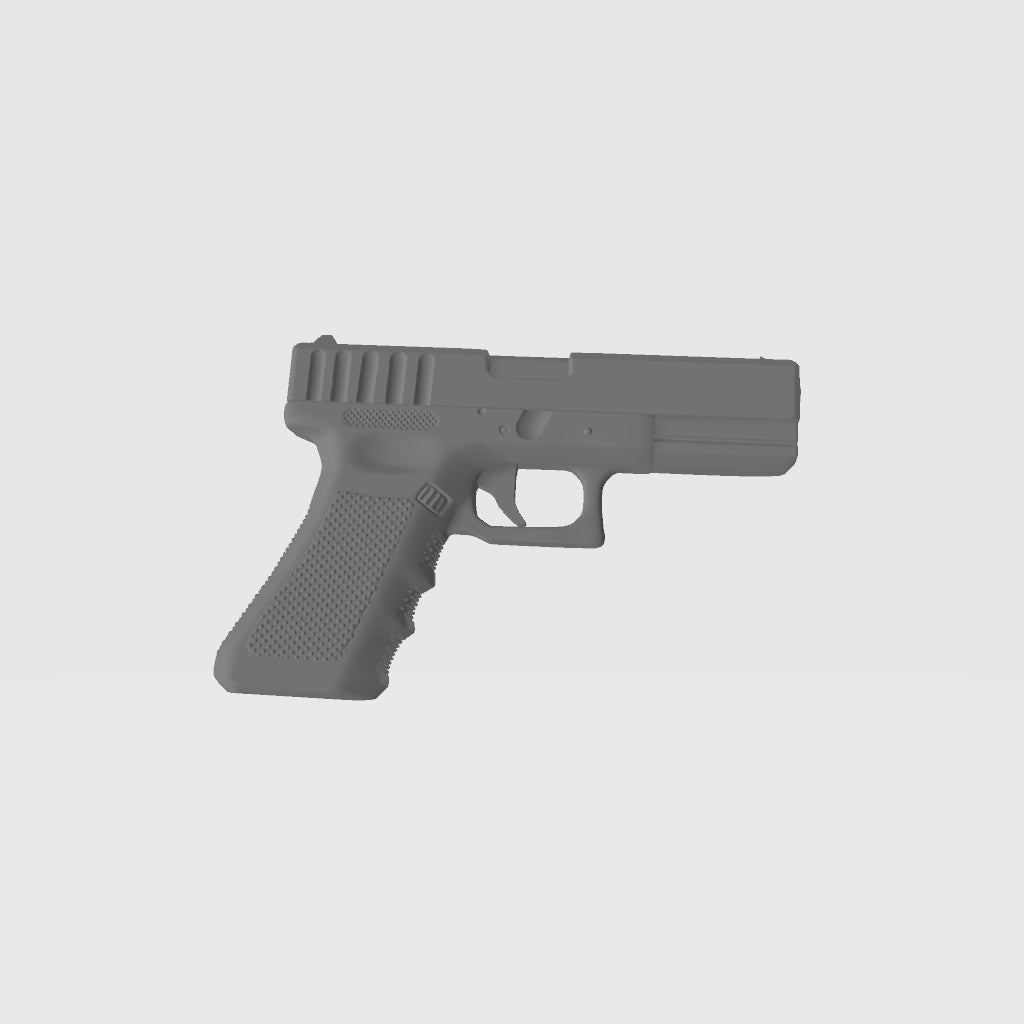 G.I.Joe Classified Series Weapon Glock Pistol with Two Magazines for 1:12 Scale 6" Action Figure Custom Parts