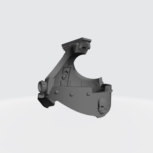 Grand Arcanist Warrior Order Arcane Hood with Skull compatible with McFarlane Toys 7-inch armored action figures custom resin accessory