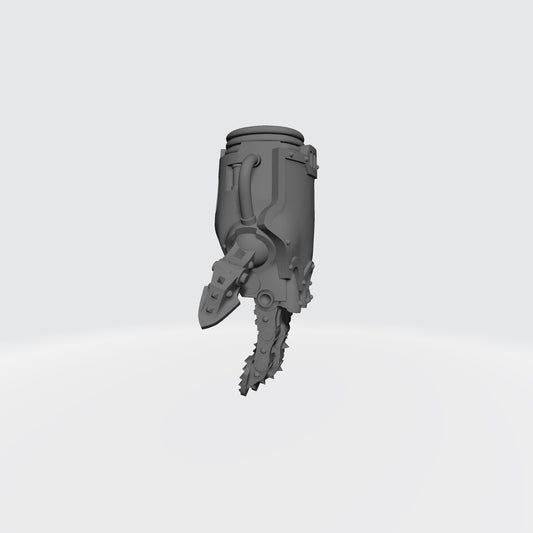 Mech Hands Left Hand Open Energy Gauntlet compatible with McFarlane Toys 7-inch armored action figures custom resin accessory