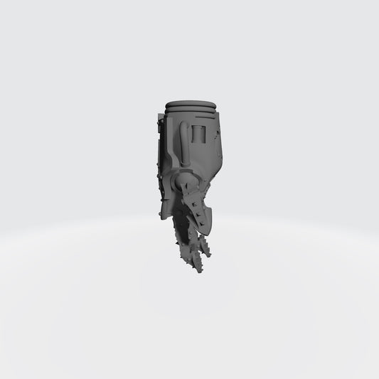 Mech Hands Master-Crafted Right Hand Open Energy Gauntlet compatible with McFarlane Toys 7-inch armored action figures custom resin accessory