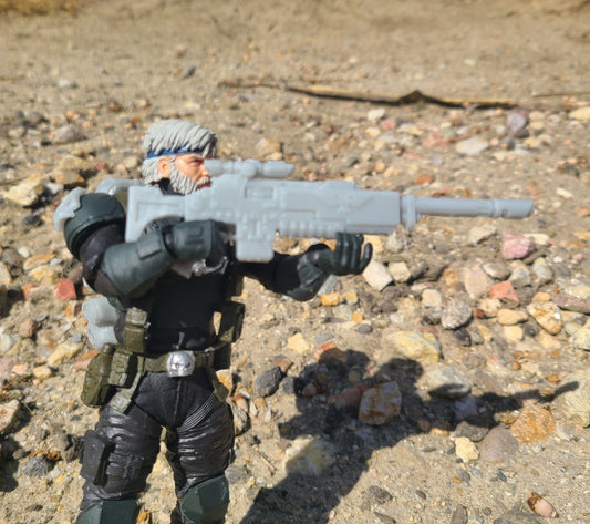 Mobile Infantry Guard Precision Energy Rifle custom resin weapon compatible with McFarlane Toys 1:12 scale action figures