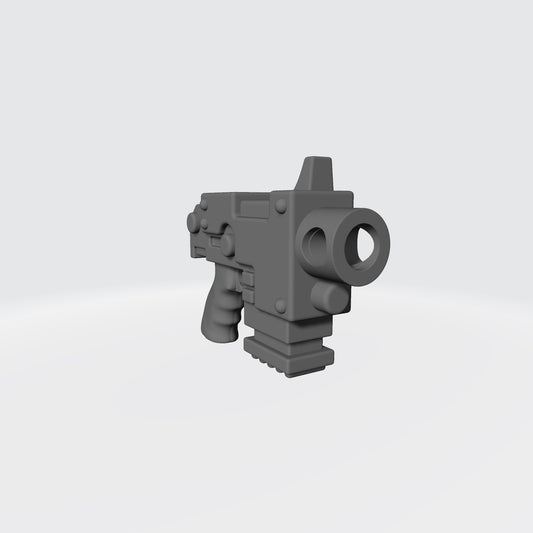 Mobile Infantry Guard Strike Pistol Deluxe Grip compatible with McFarlane Toys 1:12 scale armored action figures custom resin sci-fi weapon accessory