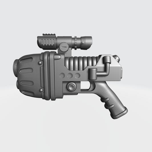 ustom resin Plasma Pistol with Optic compatible with McFarlane Toys 7-inch armored action figures