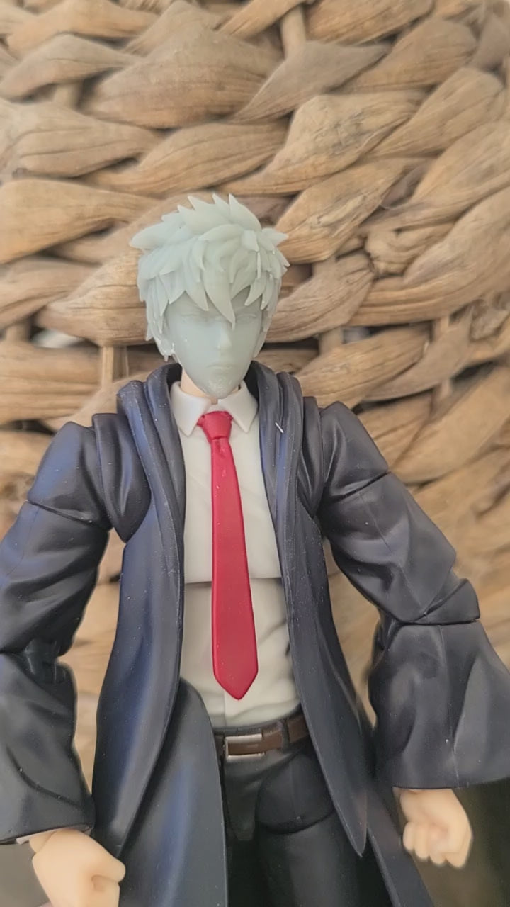 Sung Jin-woo Solo Leveling Inspired Head Swap for 6-inch Scale S.H.Figuarts Action Figures