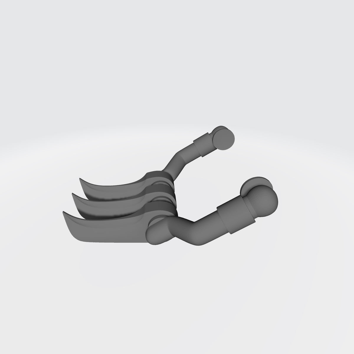 Raven Warrior Order Raven's Spurs Standard Set compatible with McFarlane Toys 7-inch armored action figures custom resin foot armor