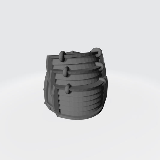 Samurai Type 7 V.3 Shoulder Pad compatible with McFarlane Toys 7-inch armored action figures custom resin pauldron