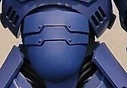 Gravis Armor Captain in Mark X Power Armor Kit for McFarlane Toys Space Marine Action Figures