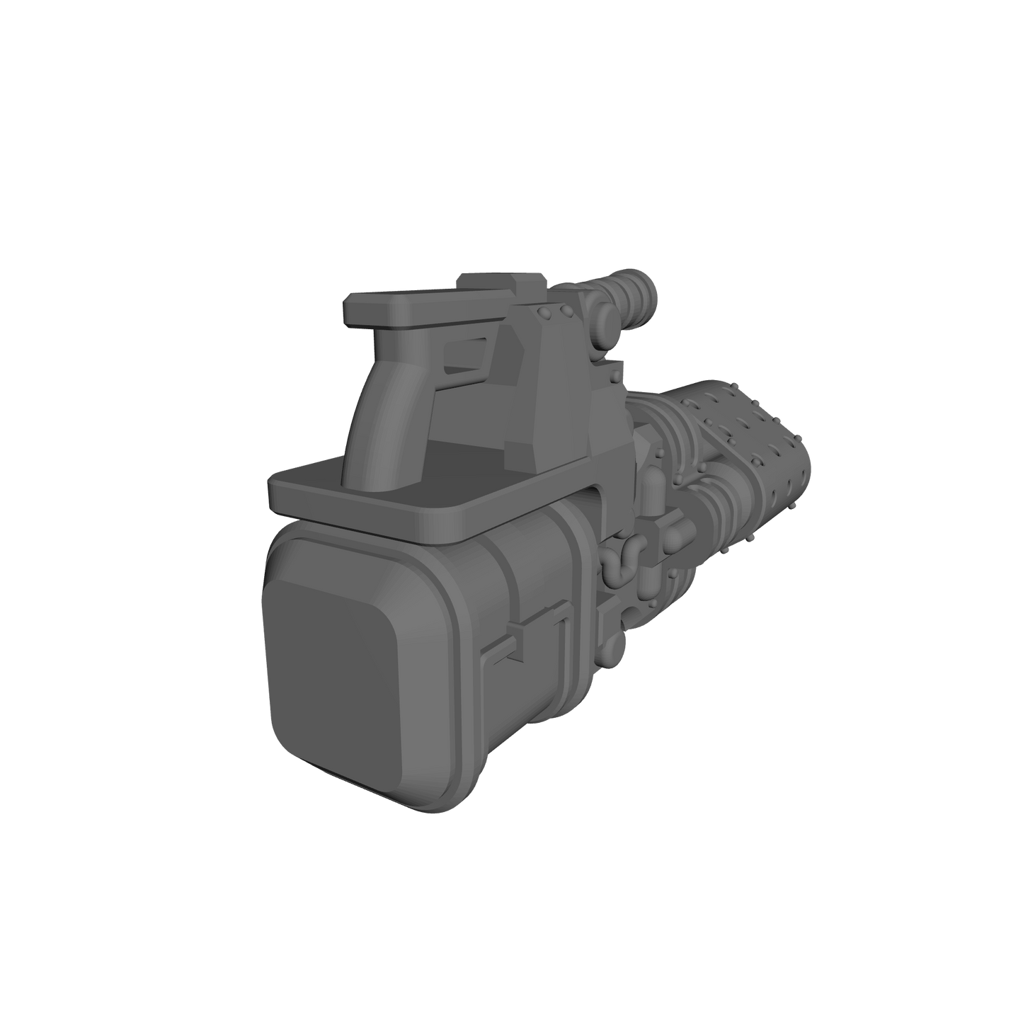 Veteran Warrior Heavy Flamer Type 30 compatible with JoyToy 1:18 scale armored action figures custom resin weapon