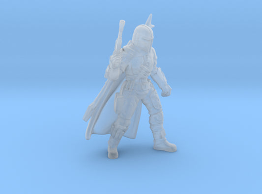 Mandalorian w Blaster (Star Wars Legion) - BU 3d printed