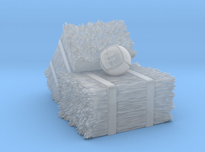 Guild Ball - Ball on Hay Bale Hay Stack with Ball 3d printed