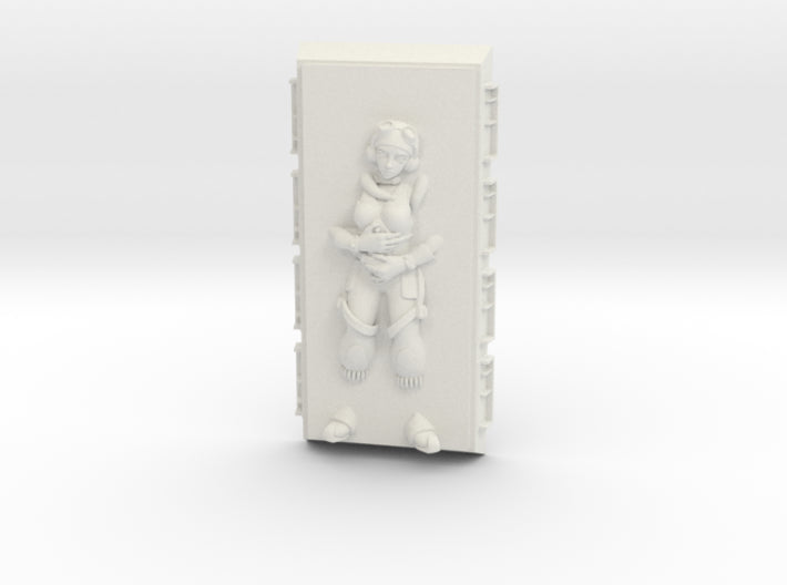 Hera Syndulla in Carbonite (Star Wars Legion) 3d printed