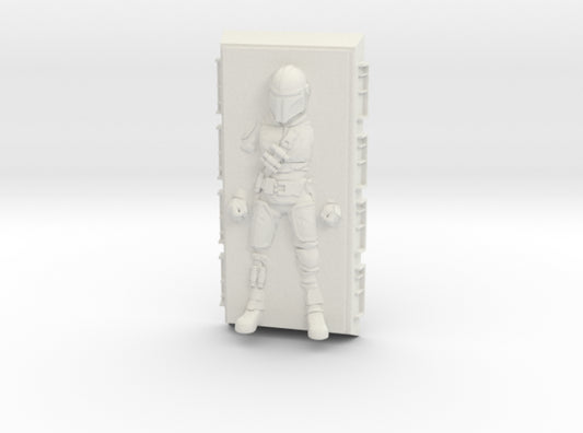 Mandalorian in Carbonite (Star Wars Legion) 3d printed