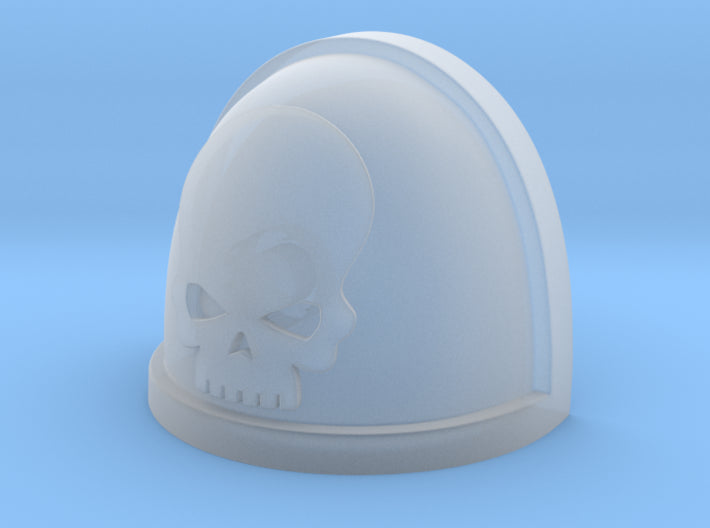 Squad Marking Command (Skull) MKIV Shoulder Pad Gen: 4 Pauldron Compatible with McFarlane Toys Space Marines