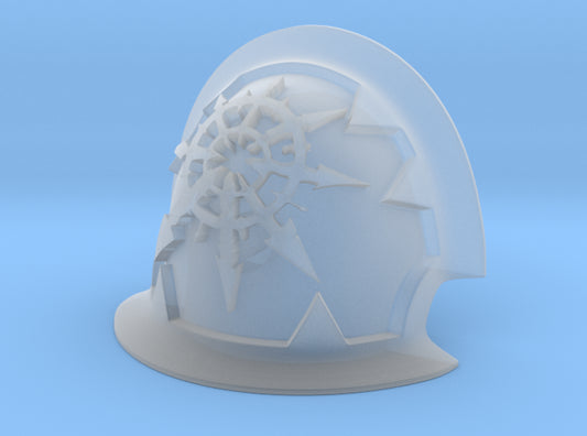 Star of Chaos Pauldron V2 McFarlane Space Marine 3d printed