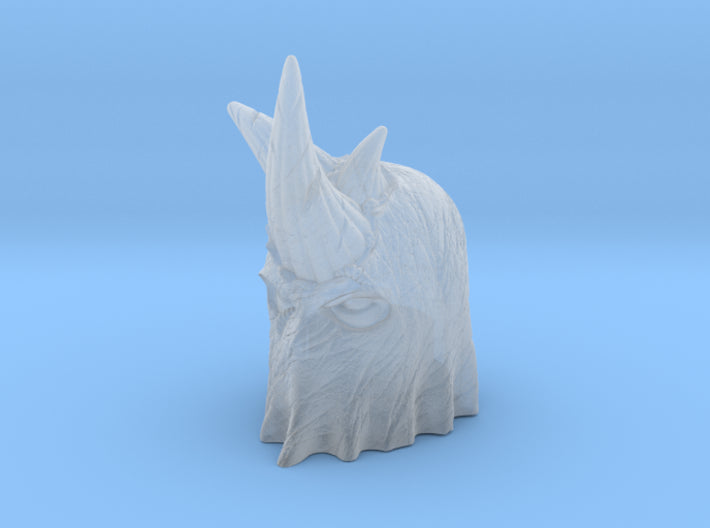 Plague Lord Warrior Hooded Helm with Necrotic Damaged Compatible with McFarlane Toys Action Figures 3D Printed