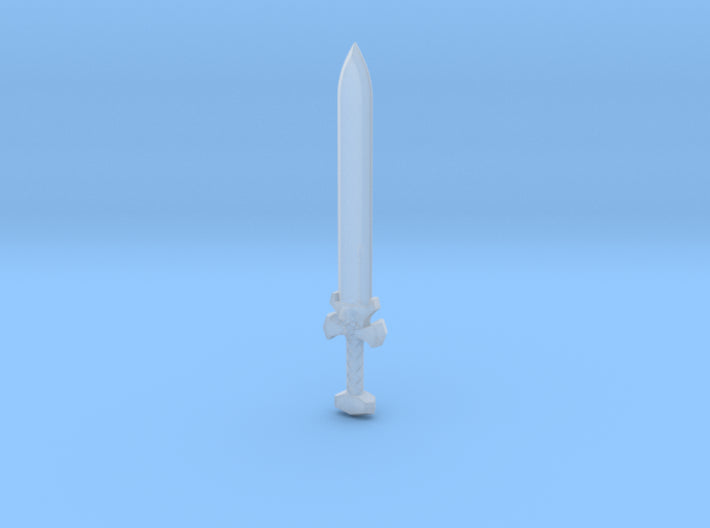 Ultramarine Captains Gladius - Power Sword with Skull Compatible with McFarlane Toys Space Marine Action Figures