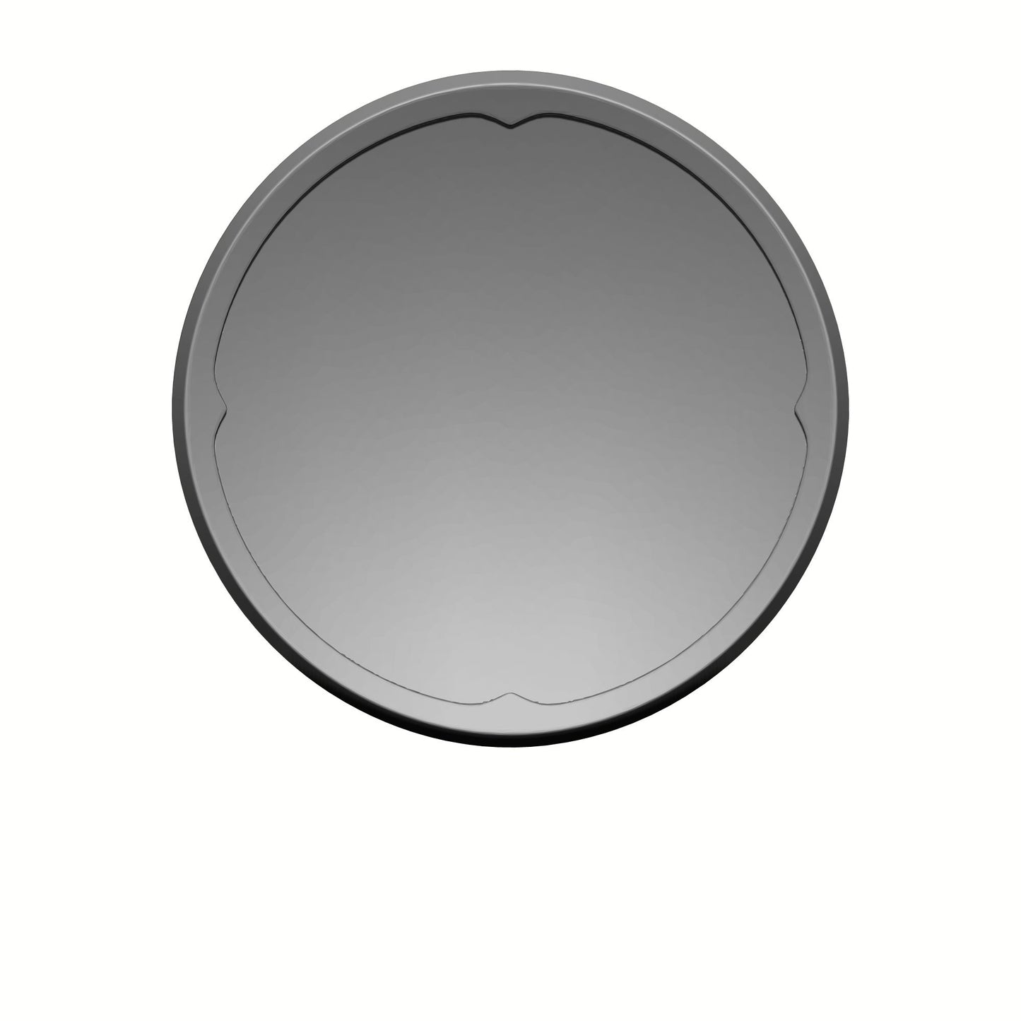 Wolf Guard Warrior Order Double Wolf Round Shield with Runes compatible with McFarlane Toys 7-inch armored action figures