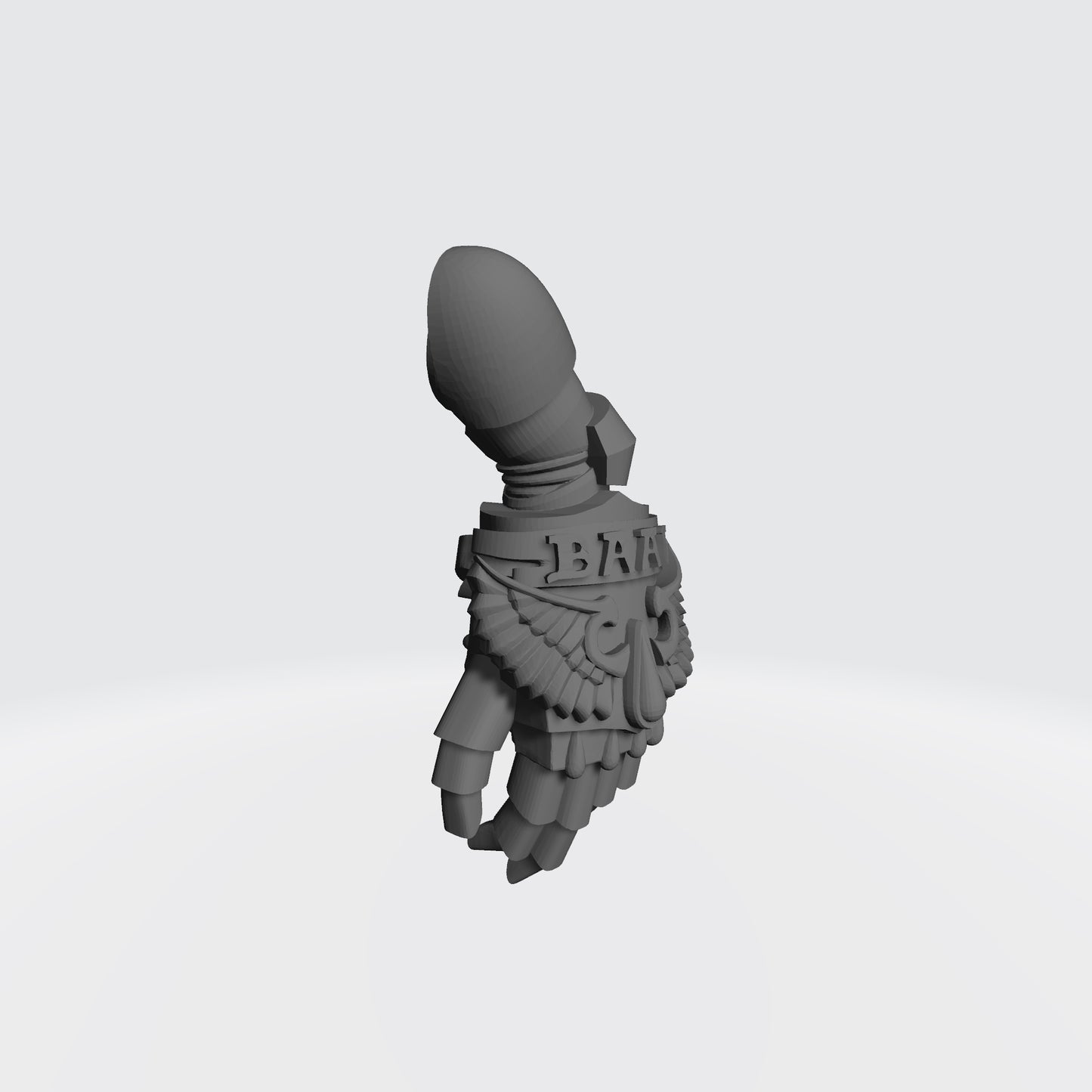 10x Sanguis Legion left-hand energy fists compatible with 28mm-32mm scale miniatures