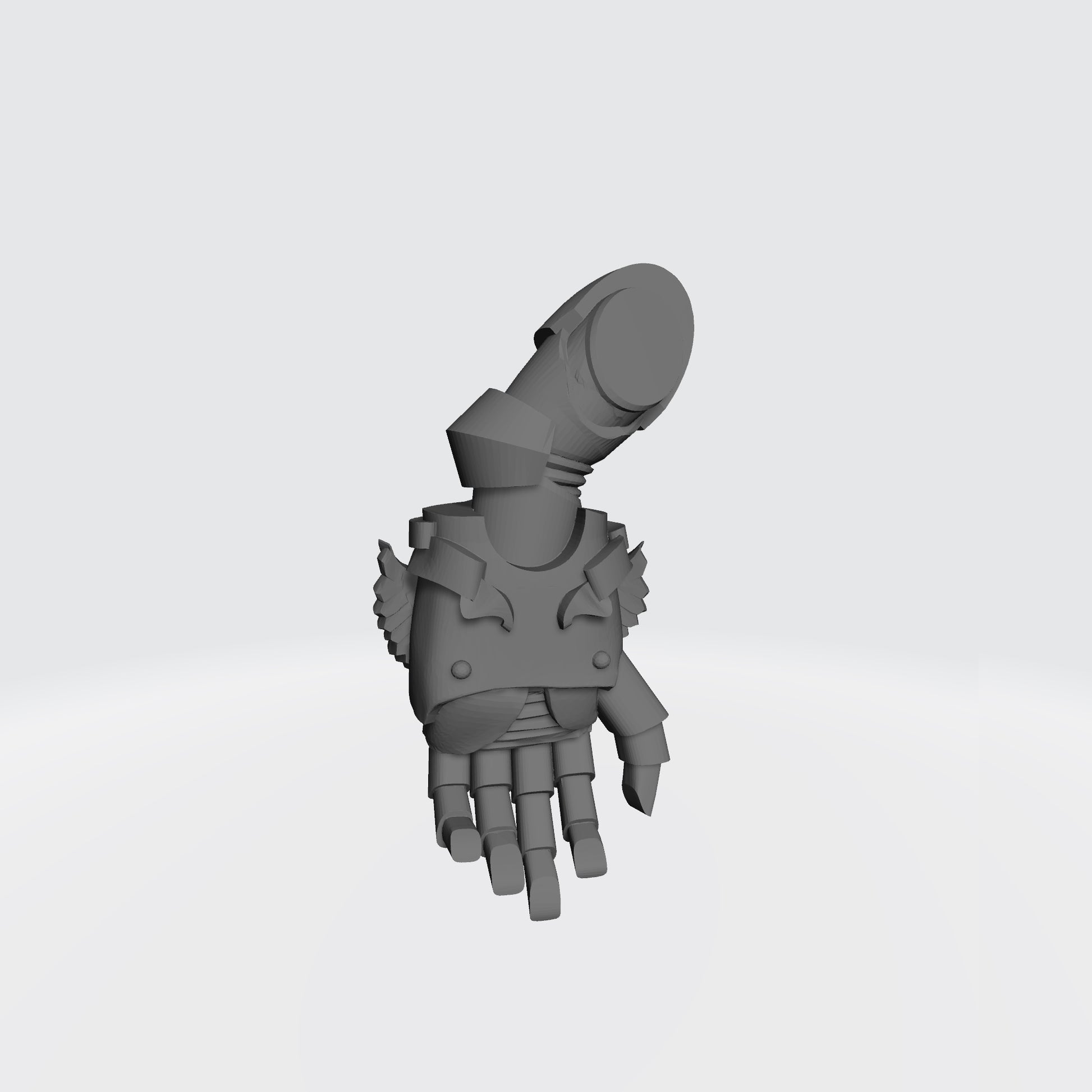 10x Sanguis Legion left-hand energy fists compatible with 28mm-32mm scale miniatures