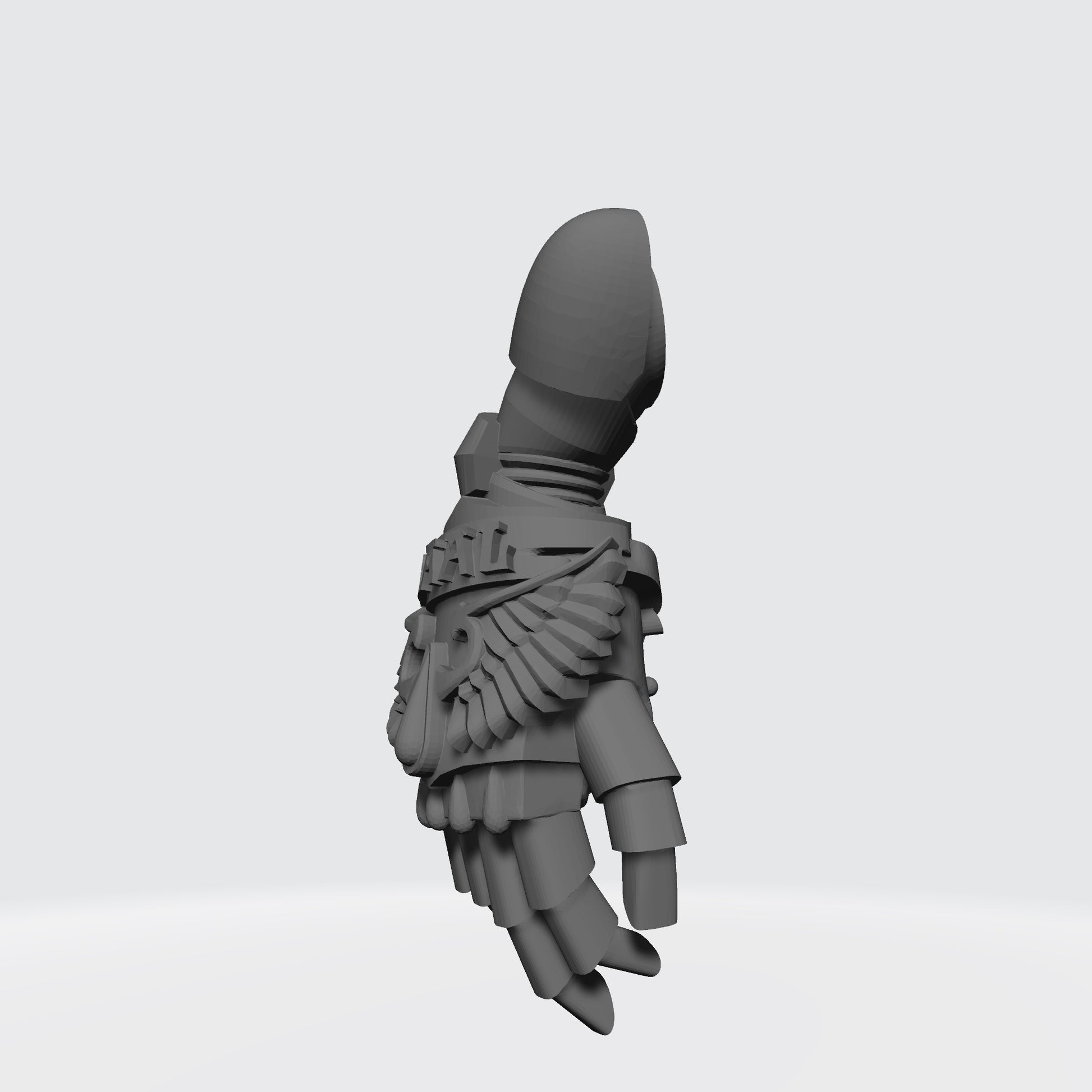 10x Sanguis Legion right-hand energy fists compatible with 28mm-32mm scale miniatures