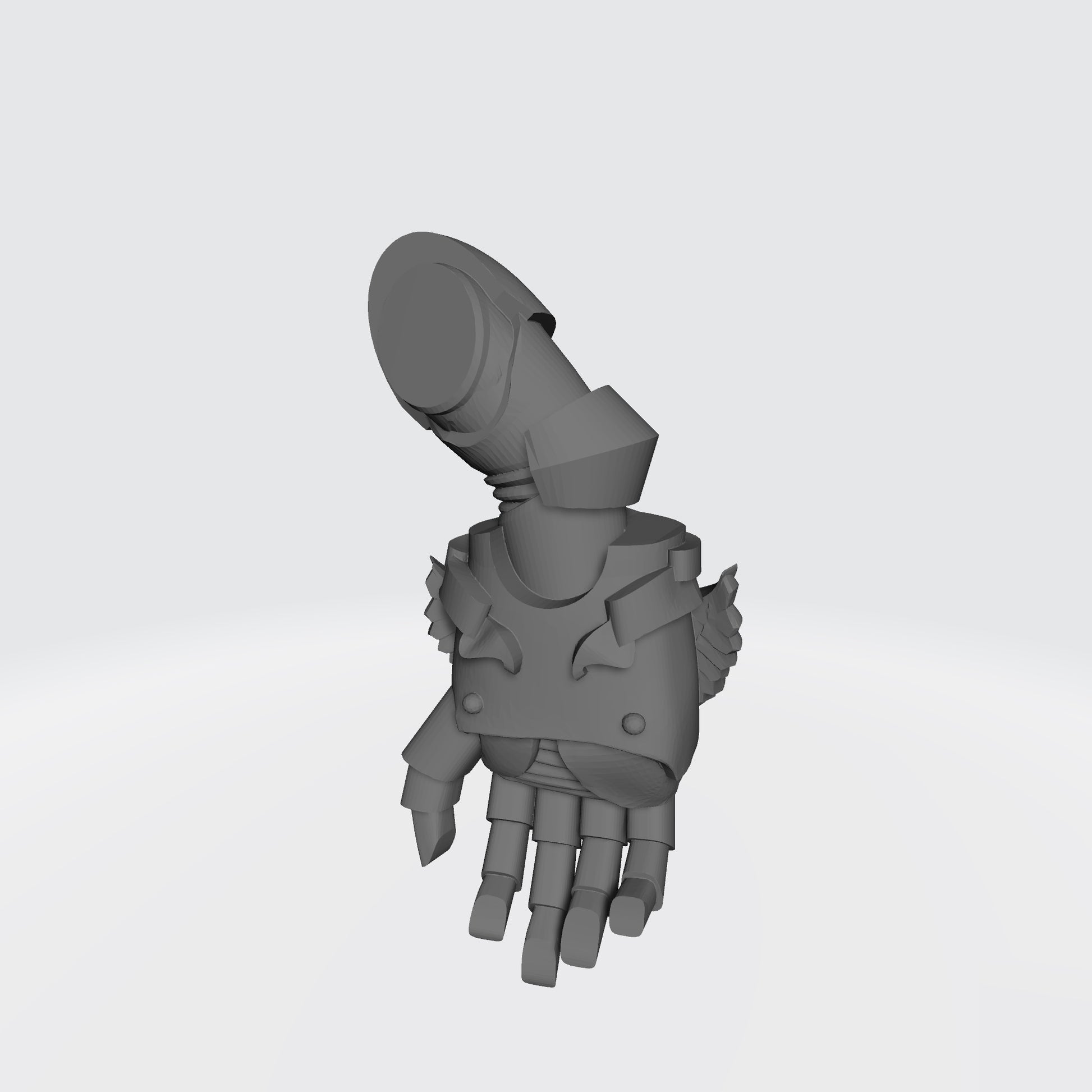 10x Sanguis Legion right-hand energy fists compatible with 28mm-32mm scale miniatures