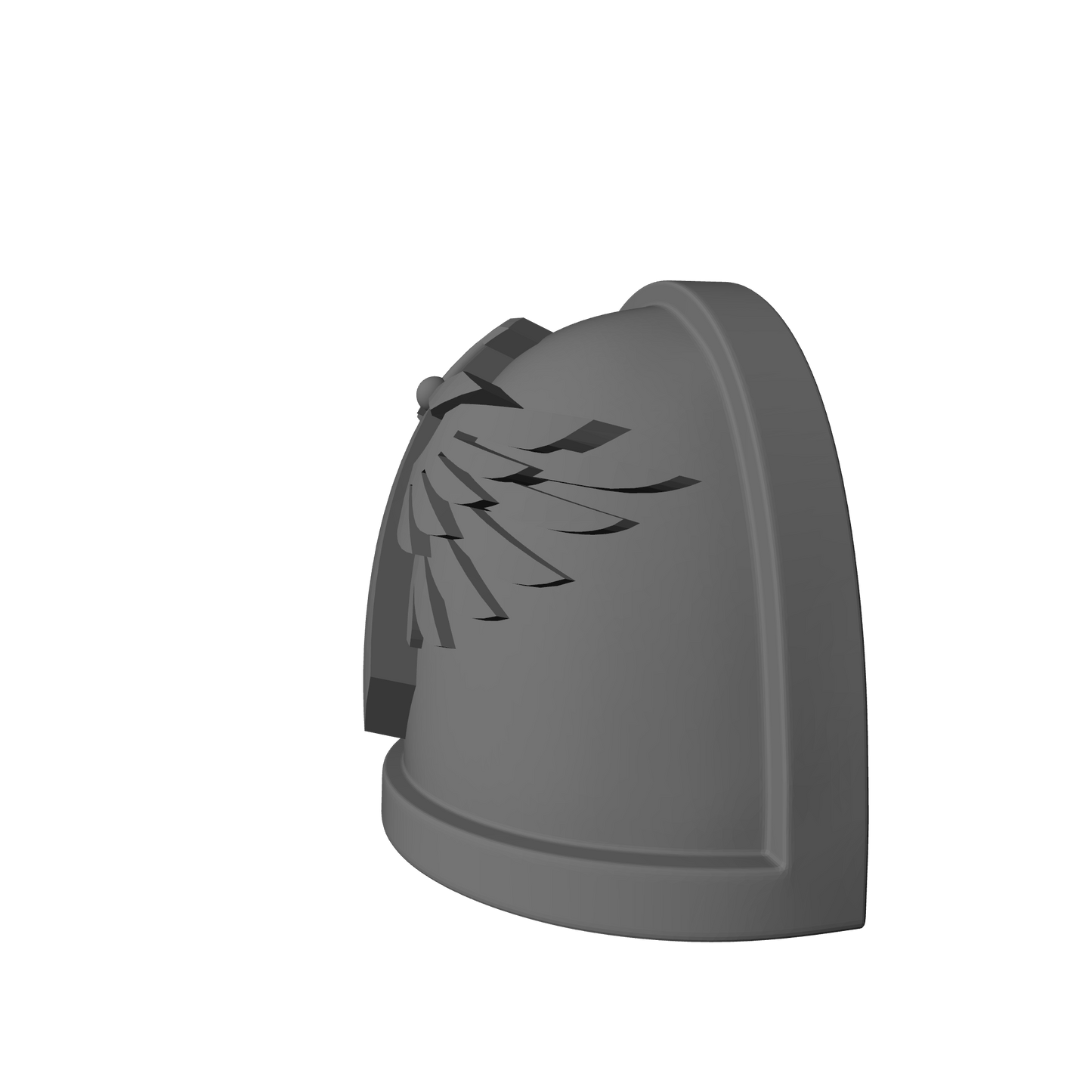 Angels Grimm Legion G4 V1b Shoulder Pad compatible with McFarlane Toys Loyalist Marine Action Figure Pauldrons