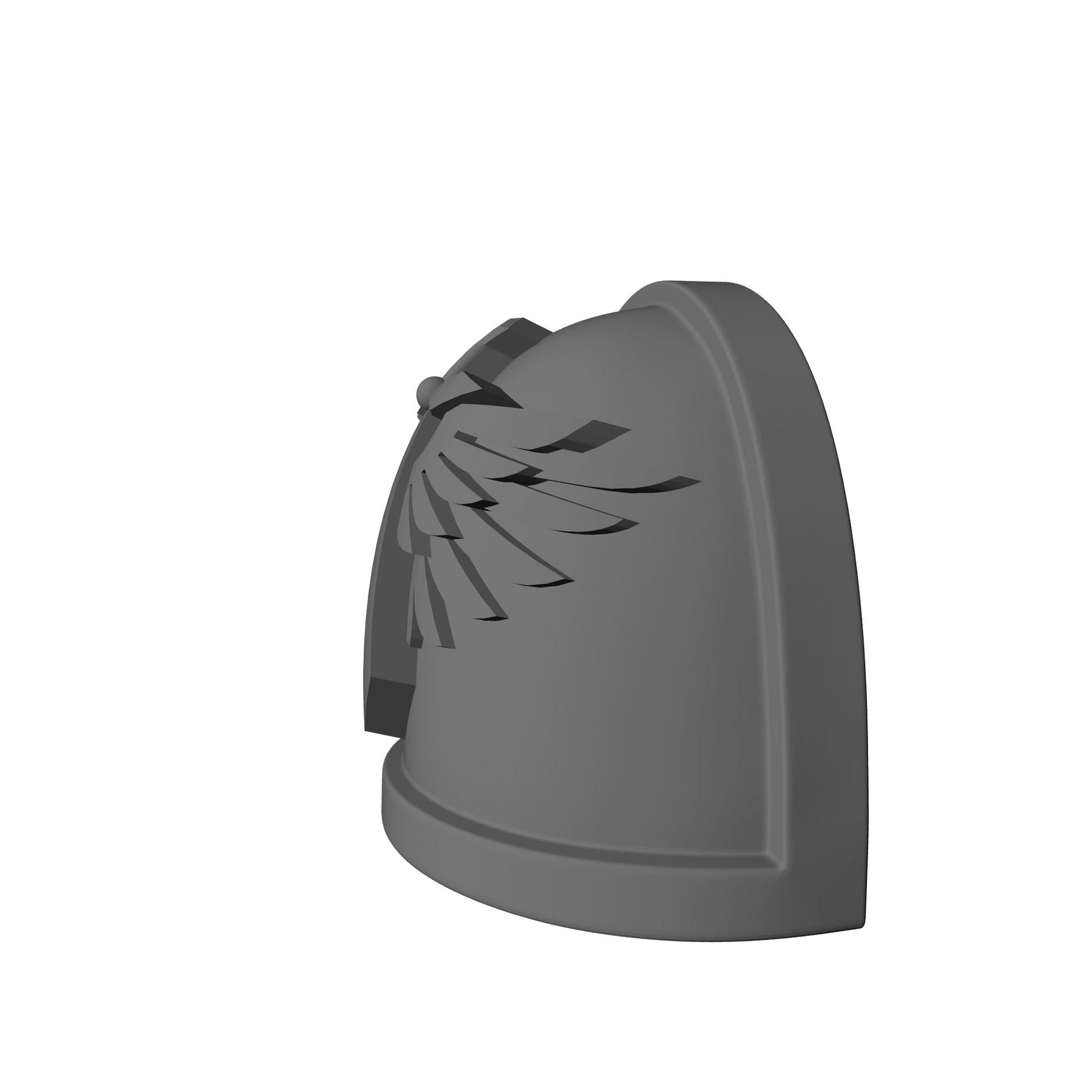 Angels Grimm Legion G4 V1b Shoulder Pad compatible with McFarlane Toys Loyalist Marine Action Figure Pauldrons