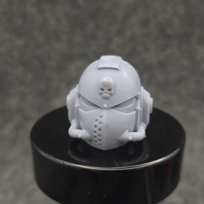 Celestial Knights Helmet Skull V1-R Compatible with McFarlane Toys 7-Inch Armored Action Figures Custom Resin Helmet
