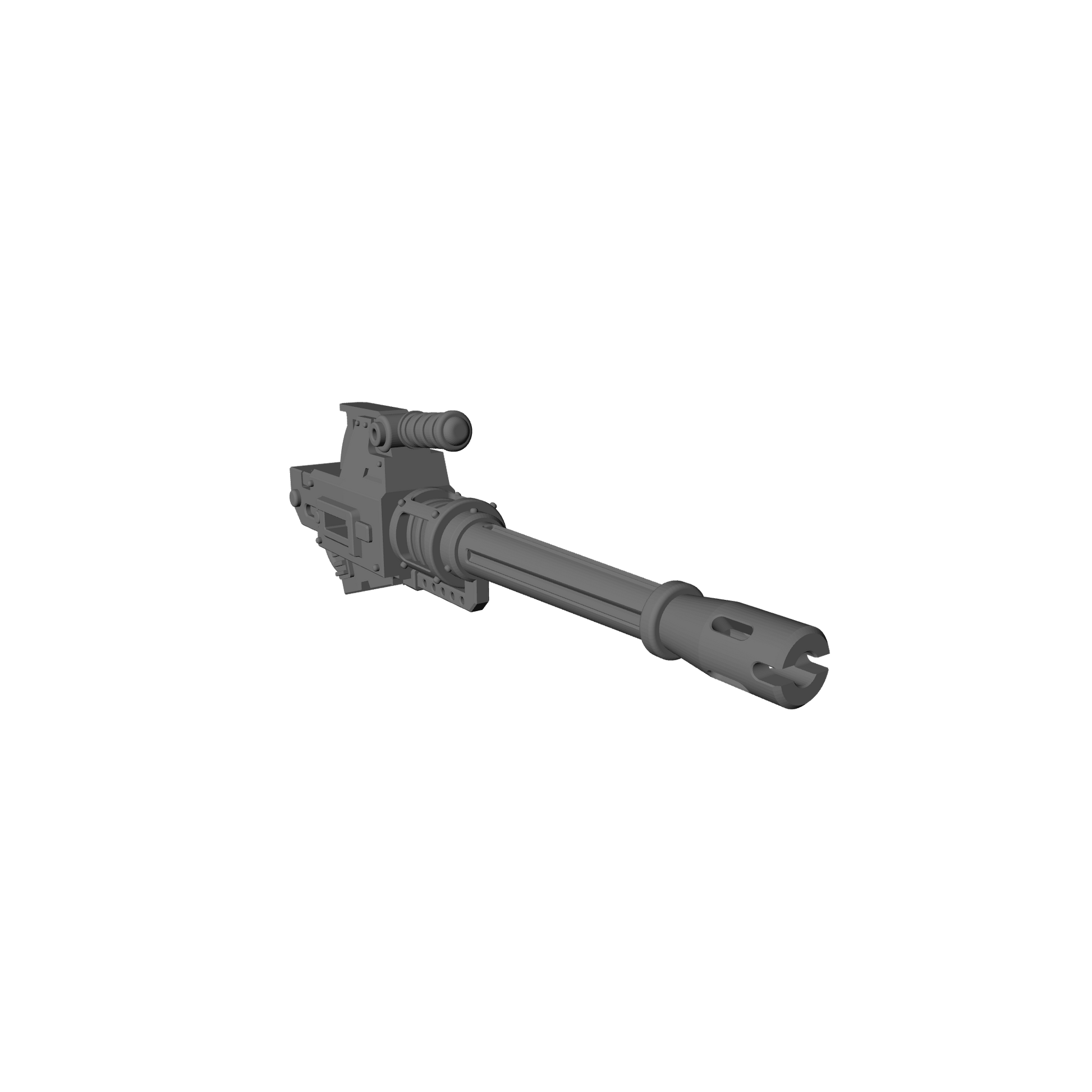 Heavy Autocannon 30K for JoyToy Loyalist Marine Action Figures Custom 1:18th Scale Parts