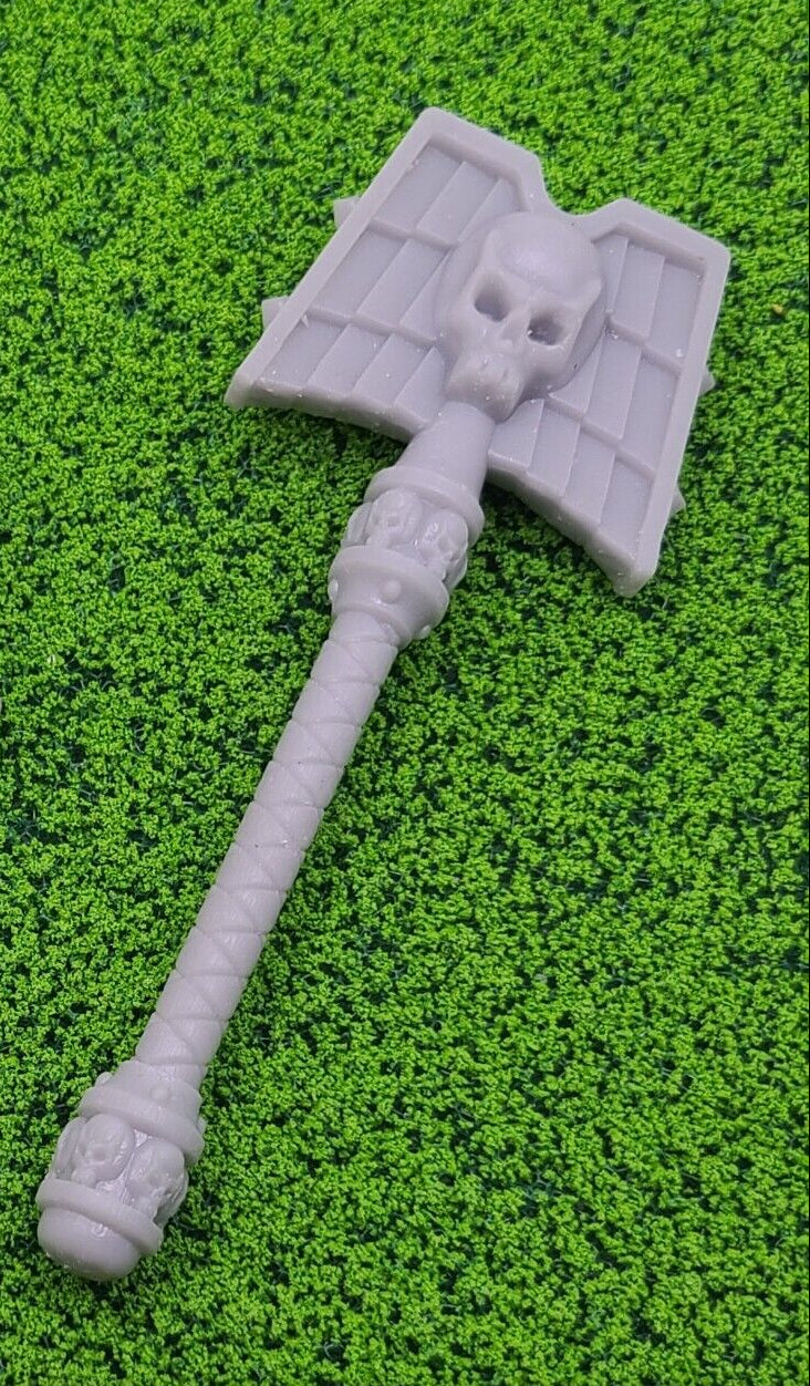 Battle Priests Warrior Order Ceremonial War Staff compatible with McFarlane Toys 7-inch armored action figures custom resin weapon accessory