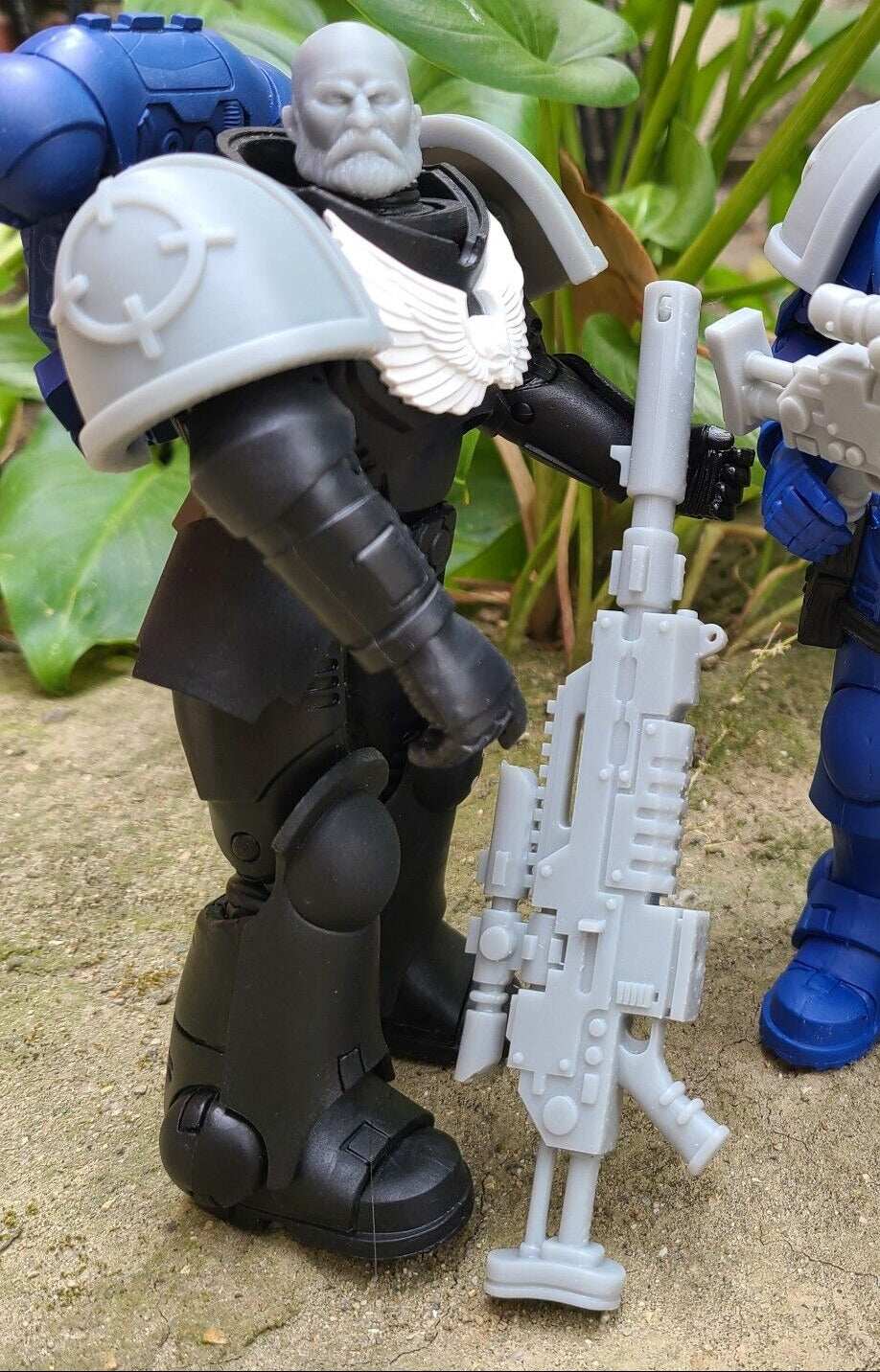 Blackbird Type 3 Precision Rifle compatible with McFarlane Toys 1:12 scale armored action figures custom resin weapon accessory