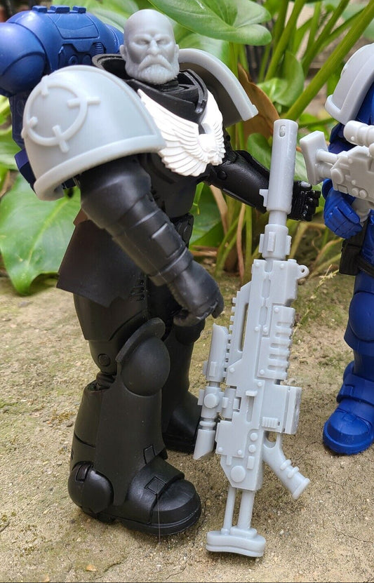 Blackbird Type 3 Precision Rifle compatible with McFarlane Toys 1:12 scale armored action figures custom resin weapon accessory