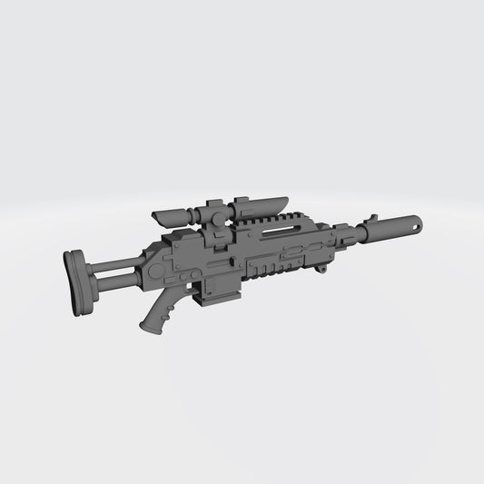 Blackbird Type 3 Precision Rifle compatible with McFarlane Toys 1:12 scale armored action figures custom resin weapon accessory
