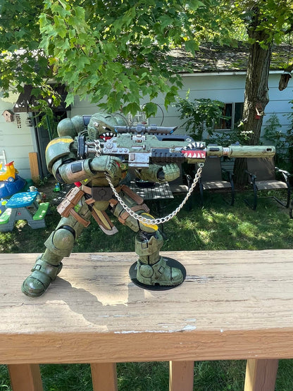 Blackbird Type 3 Precision Rifle compatible with McFarlane Toys 1:12 scale armored action figures custom resin weapon accessory