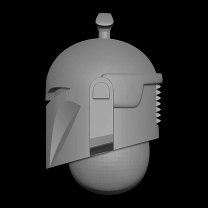 Bo-Katan Helmets with Rangefinder for 28mm Scale Sci-fi Battle Brother Marines