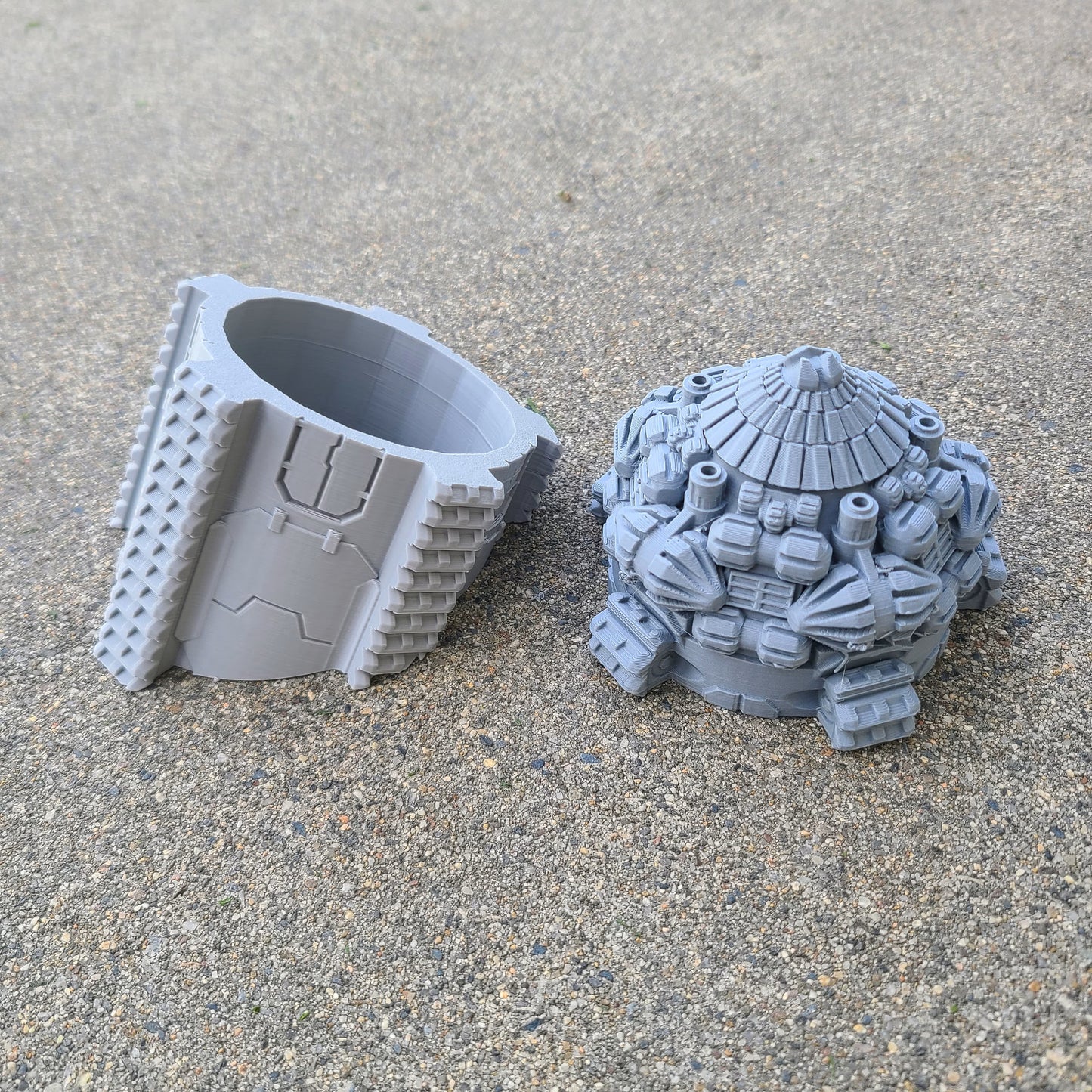 Expeditionary Mole Assault Drill custom PLA+ terrain for 28mm-32mm tabletop games