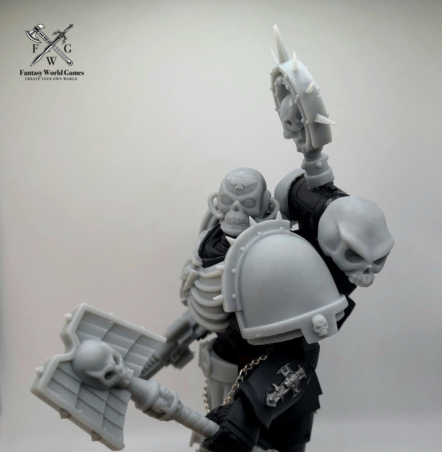 Space Marine Chaplain for McFarlane Toys by Fantasy World Games