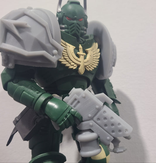 Dark Angel with Pyre Pistol for McFarlane Toys Space Marine Action Figures