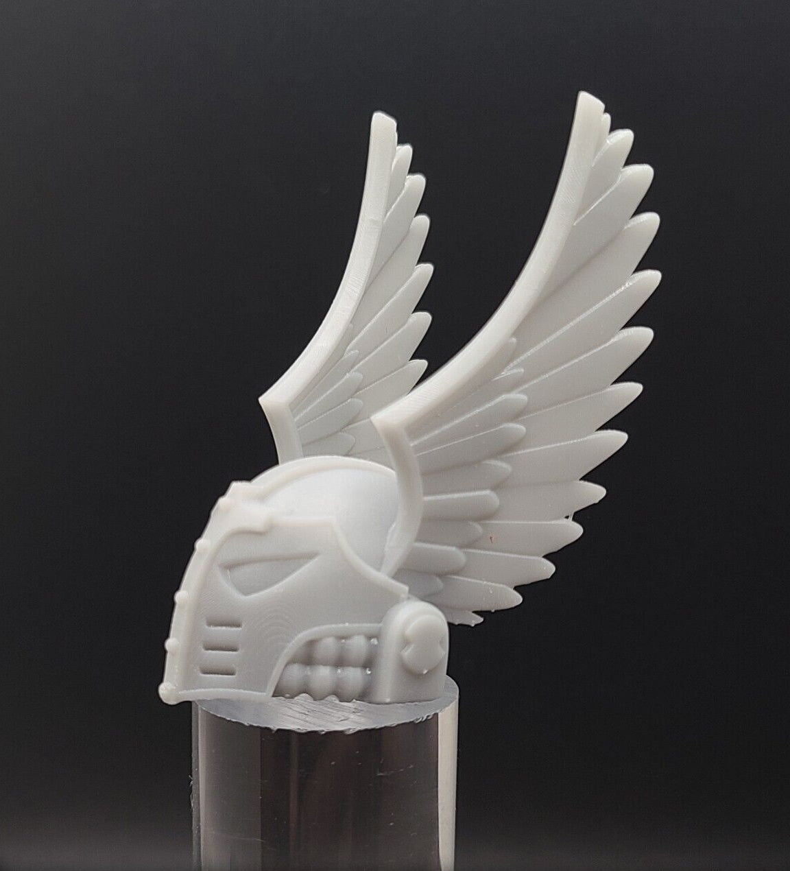 McFarlane Toys Dark Angels 30k Winged Space Marine Helmet Chapter Master for Fantasy World Games