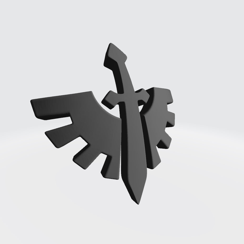 Dark Angels Shoulder Pad Decal Compatible with McFarlane Toys Space Marines