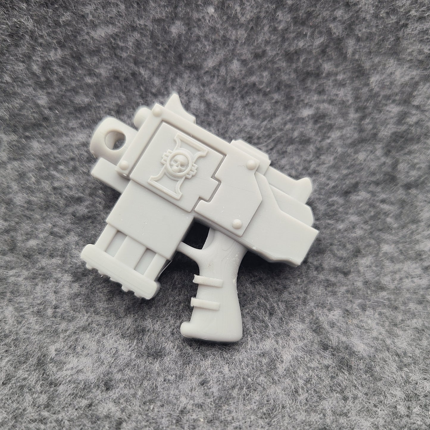 Deathwatch Bolt Pistol Mark IV Tigrus Pattern with Rivets for McFarlane Space Marine Action Figures