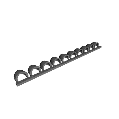 10x Type 4 Shoulder Pads with Jerusalem Cross Compatible with 28mm-32mm Scale Miniatures